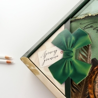 Подарочный набор &laquo;Лучшему учителю&raquo;: ежедневник и ручка-колокольчик (шариковая, синяя паста, 1 мм)