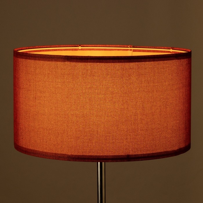 Абажур для торшера Абажур для торшера "Классика" Е27 бордовый 40х40х22см