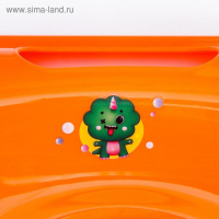 Сиденье на унитаз, цвет оранжевый Сиденье на унитаз, цвет оранжевый