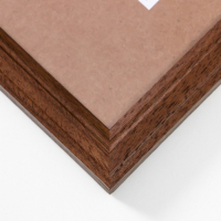 Фоторамка дерево 35х45 см, №1, 17 мм, Мокко (пластиковый экран)