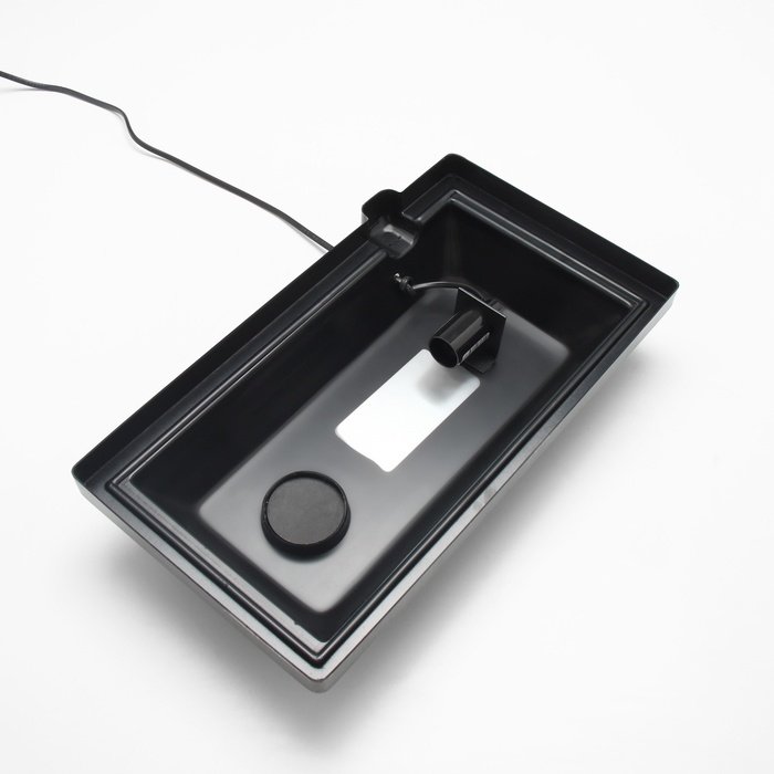 Аквариум Аквариум "Прямоугольный" с крышкой, 20 литров, 36 х 19 х 29/34 см, венге