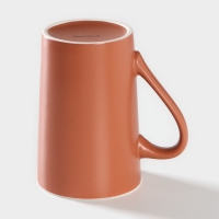 Кружка фарфоровая Доляна Good morning. Coffee, 385 мл, цвет коричневый Кружка фарфоровая Доляна Good morning. Coffee, 385 мл, цвет коричневый