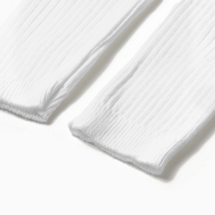 Костюм (кофта и брюки) детский MINAKU, цвет белый, рост 116 см