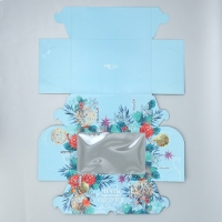 Коробка для капкейков складная с двусторонним нанесением &laquo;Мечты сбудутся&raquo;, 25 х 17 х 10 см, Новый год