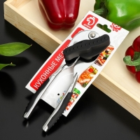 Нож консервный Доляна Shapes, нержавеющая сталь, цвет чёрный Нож консервный Доляна Shapes, нержавеющая сталь, цвет чёрный