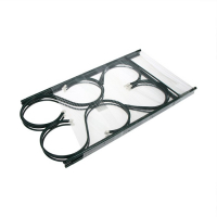 Арка садовая, разборная, 230 × 120 × 51 см, металл, зелёная Арка садовая, разборная, 230 × 120 × 51 см, металл, зелёная