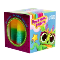 Пружинка - радуга «Единорог», виды МИКС, d=5 см Пружинка - радуга «Единорог», виды МИКС, d=5 см