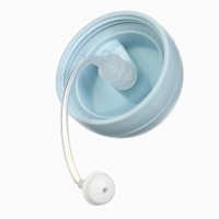 Поильник - непроливайка детский с силиконовой трубочкой и грузиком, от 9 мес., 350 мл., с ручками, цвет голубой, Крошка Я Поильник - непроливайка детский с силиконовой трубочкой и грузиком, от 9 мес., 350 мл., с ручками, цвет голубой, Крошка Я