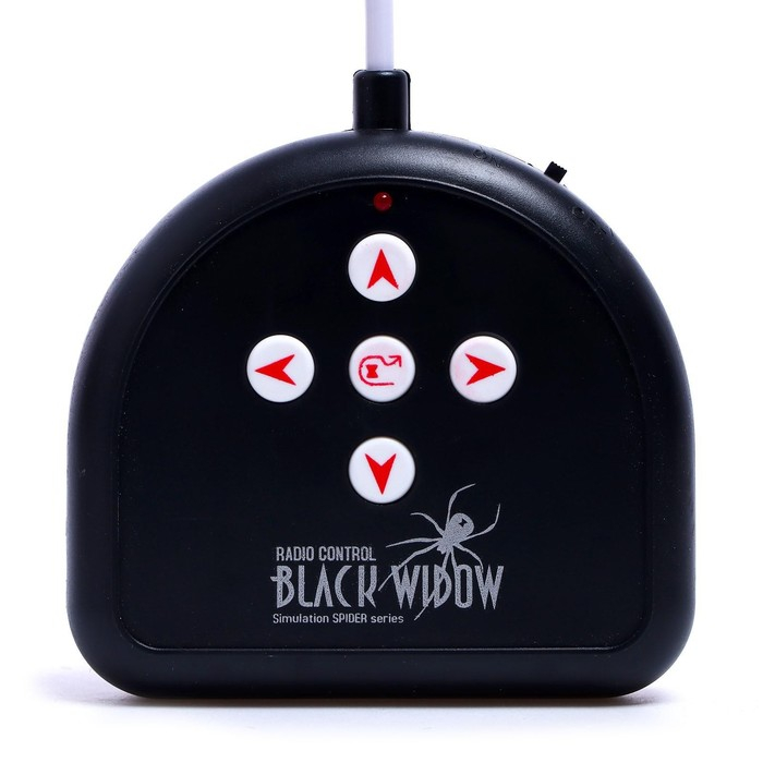 Паук радиоуправляемый «Чёрная вдова», световые эффекты, работает от батареек Паук радиоуправляемый «Чёрная вдова», световые эффекты, работает от батареек