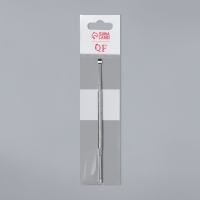 Ухочистка, двухсторонняя, металл, 12 см, цвет серебристый