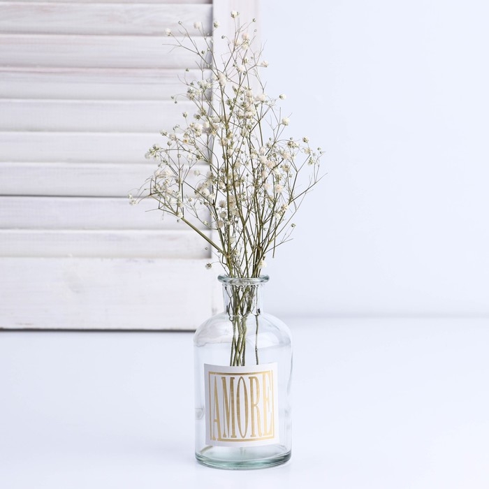 Ваза для цветов стекло &laquo;AMORE&raquo;, 250 мл.