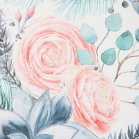 Полотенце "Этель" Christmas flowers 40х73 см, СОРТ 2, 100% хл, саржа 190 гр/м2 Полотенце "Этель" Christmas flowers 40х73 см, СОРТ 2, 100% хл, саржа 190 гр/м2