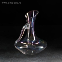 Декантер стеклянный &laquo;Пино&raquo;, 1,5 л, цвет перламутровый