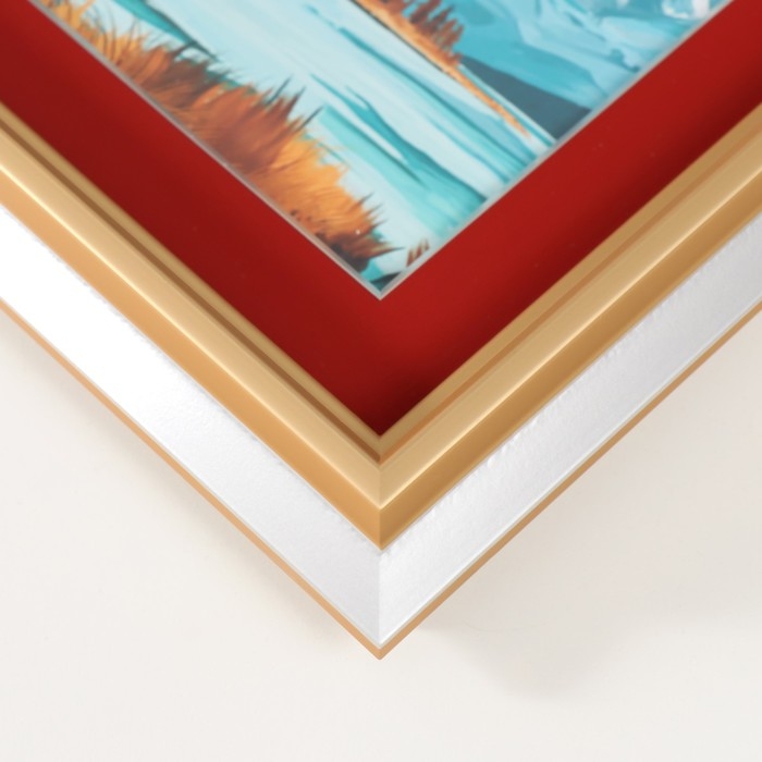 Фоторамка пластик 10х15 см Фоторамка пластик 10х15 см "Алика" 17,5х22,5 см