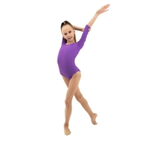 Купальник для гимнастики и танцев Grace Dance, р. 40, цвет фиолетовый