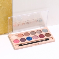 Палетка теней для век с шиммером 12 цветов Палетка теней для век с шиммером 12 цветов