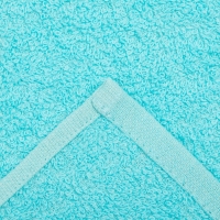 Полотенце махровое Экономь и Я 50*90см, цв. голубой, 100% хлопок, 320 гр/м2