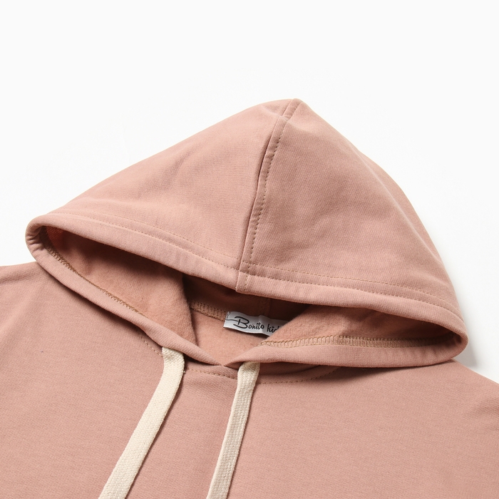 Толстовка для девочек НАЧЕС, цвет бежевый, рост 116