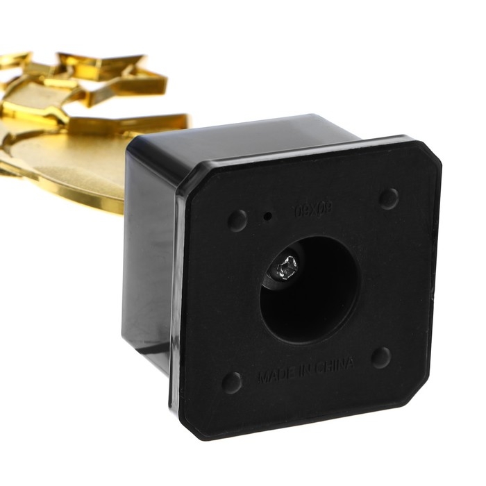 Наградная фигура &laquo;Звезды&raquo;, подставка пластик черная, 22 &times; 9,5 &times; 7,5 см.