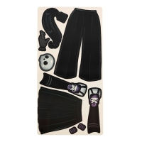 Магнитный набор &laquo;Твоя модная кукла. Агата&raquo;, 36 элементов