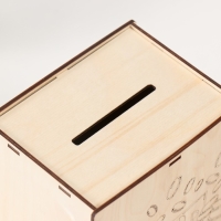 Копилка "100 000" 13,4х10х15 см (набор 6 деталей)