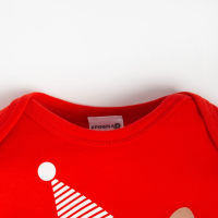 Комбинезон Крошка Я "Мишка", рост 74-80 см, красный Комбинезон Крошка Я "Мишка", рост 74-80 см, красный