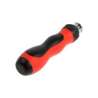 Отвертка-держатель ТУНДРА, обрезиненная рукоятка, изменяемая длина Отвертка-держатель ТУНДРА, обрезиненная рукоятка, изменяемая длина