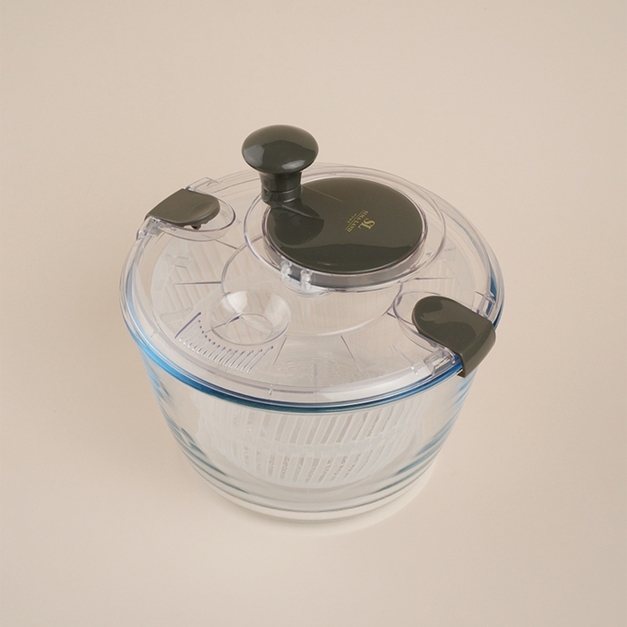 Центрифуга для сушки зелени SL Home &laquo;Оливковая роща&raquo;, 5 л, стекло, цвет оливковый