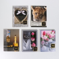 Фотоальбом "Ассорти" 36 фото, 18 листов 10х15 см, МИКС Фотоальбом "Ассорти" 36 фото, 18 листов 10х15 см, МИКС