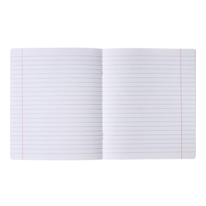 Тетрадь 48 листов в линейку ErichKrause "Классика", обложка мелованный картон, блок офсет 100% белизна, микс