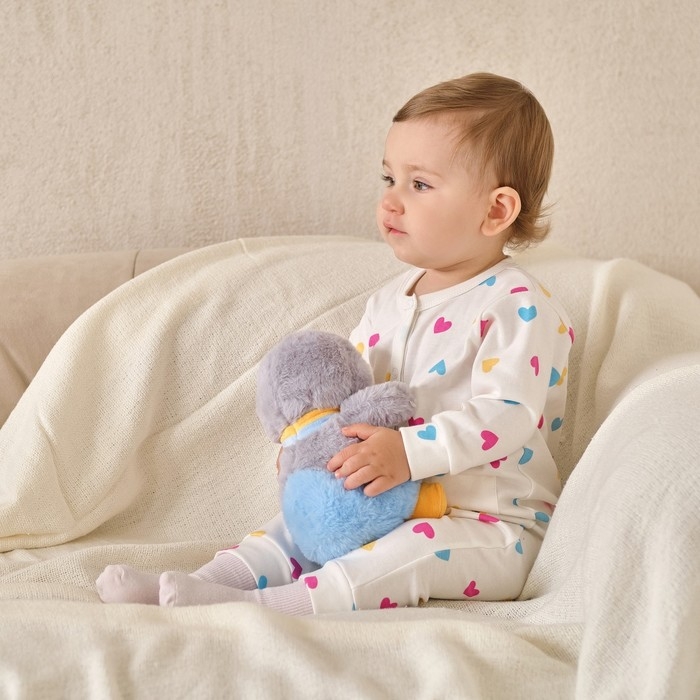 Комбинезоны детские Крошка Я "Love"-2 шт, рост 68-74 см