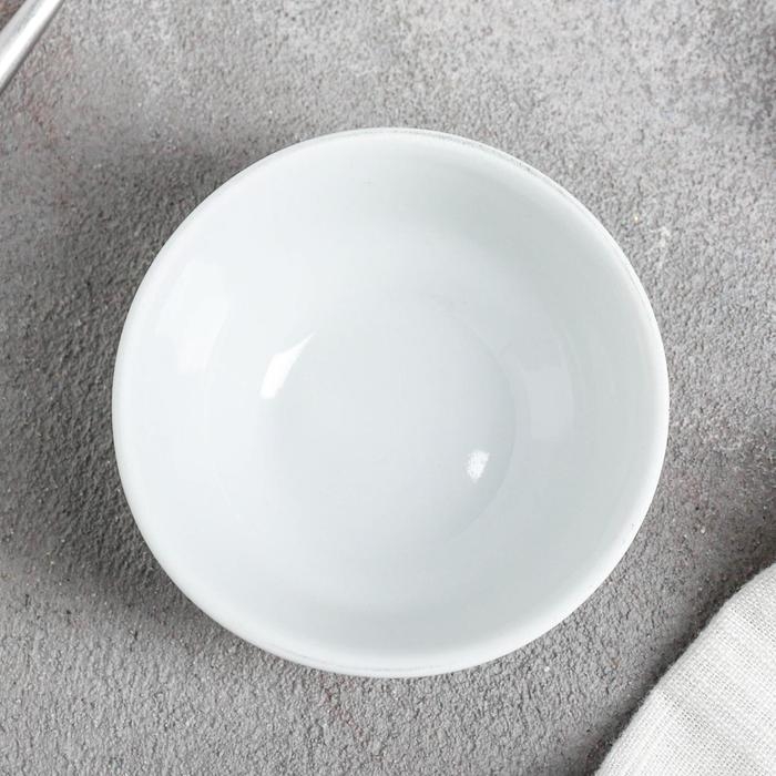 Горчичница фарфоровая &laquo;Романс&raquo;, 50 мл, с крышкой