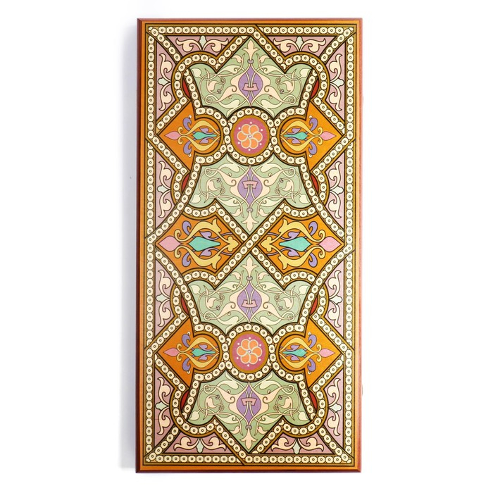 Нарды деревянные большие, с шашками Нарды деревянные большие, с шашками "Восточные", настольная игра, 60 х 60 см