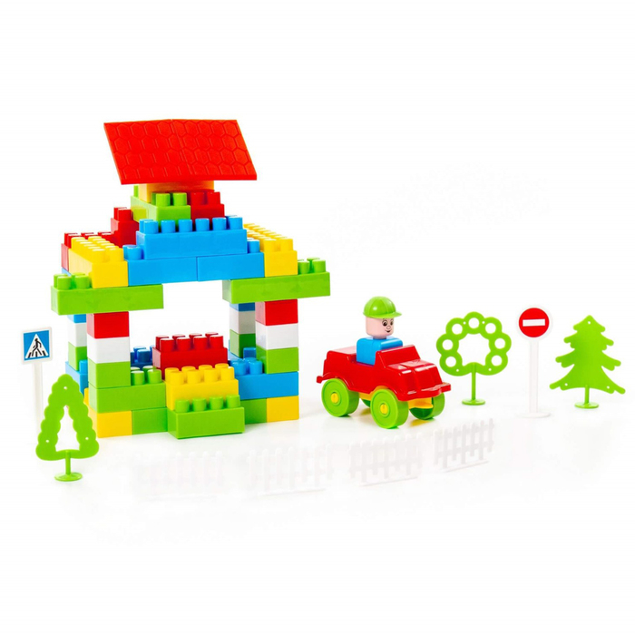 Конструктор &laquo;Строитель&raquo;, 101 деталь