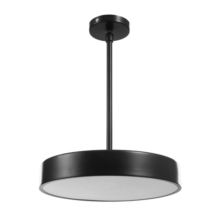 Люстра Люстра "Орнео" LED 24Вт 6000К черный 30х30х30-60 см