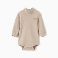 Боди-водолазка детская MINAKU, цвет бежевый, рост 62-68 см