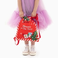 Сумка детская новогодняя «Посылка от Деда Мороза», 35 х 30 см., на новый год Сумка детская новогодняя «Посылка от Деда Мороза», 35 х 30 см., на новый год