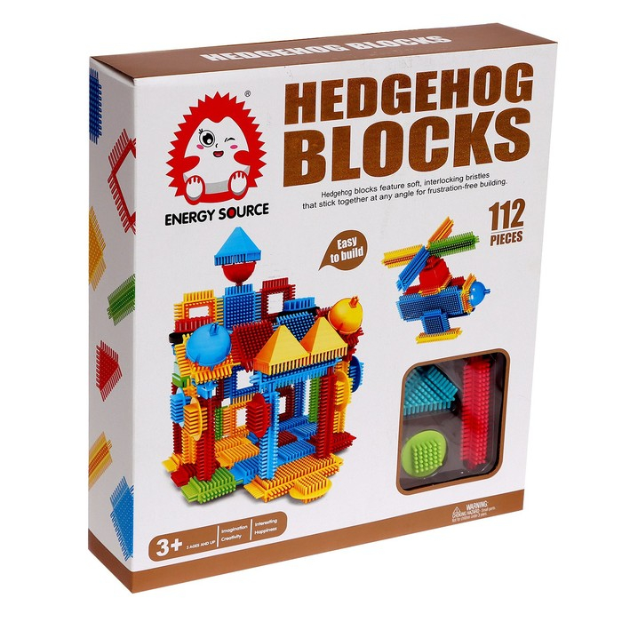 Конструктор игольчатый BRISTLES &laquo;Огромный дом&raquo;, 112 деталей