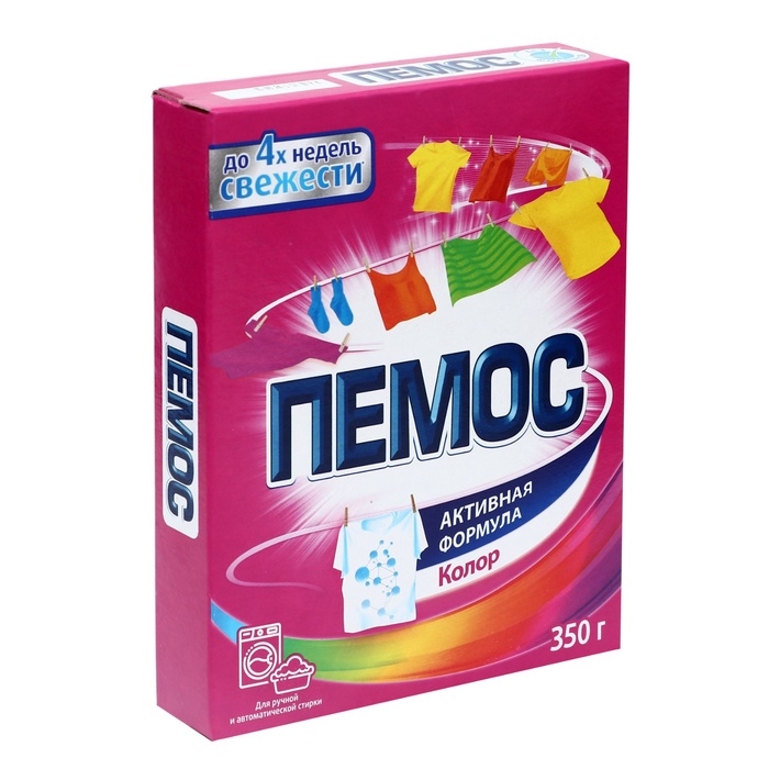 Стиральный порошок Пемос Color, автомат, 350 г Стиральный порошок Пемос Color, автомат, 350 г