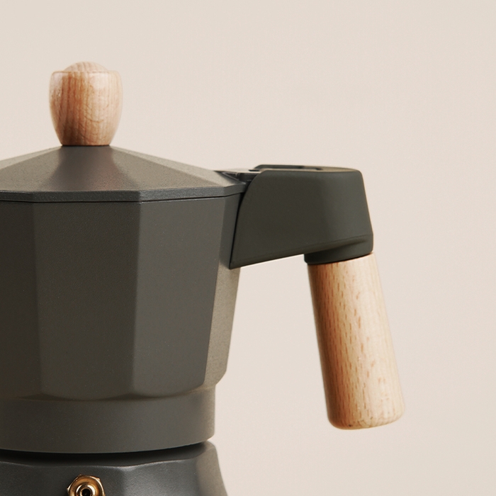 Кофеварка гейзерная SL Home &laquo;Ферамо&raquo;, 150 мл, 11&times;15,5&times;12 см, цвет оливковый