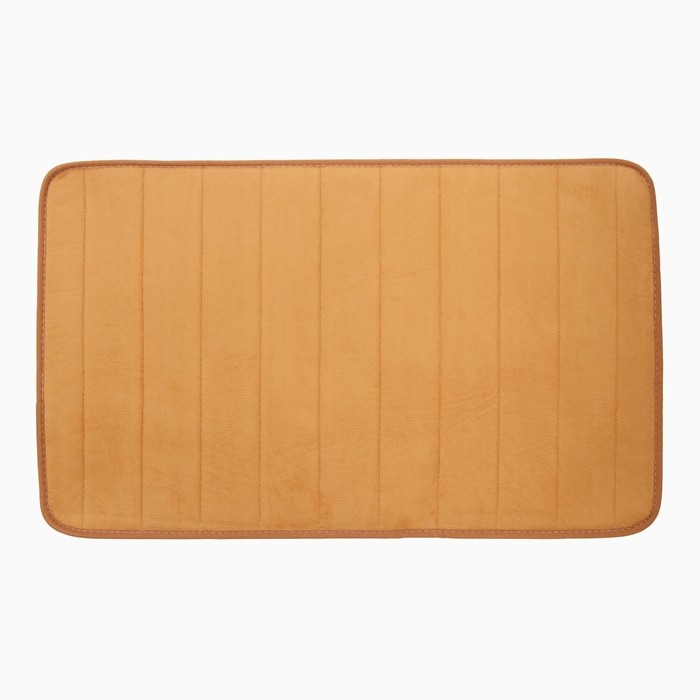 Коврик для ванной Этель Basic, цв. светло-коричневый, 50х80 см Коврик для ванной Этель Basic, цв. светло-коричневый, 50х80 см