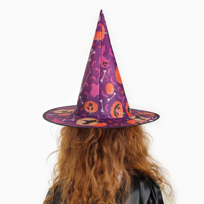 Карнавальная шляпа «Тыквы», р-р. 56-58 см, виды МИКС Карнавальная шляпа «Тыквы», р-р. 56-58 см, виды МИКС