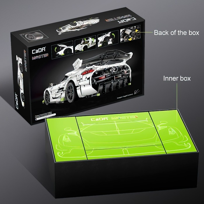 Конструктор Техно &laquo;Спорткар&raquo;, 4346 деталей, масштаб 1:8