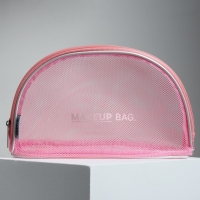 Косметичка-сетка PVC 14 см х 21 см &laquo;MAKEUP BAG&raquo; с каркасом