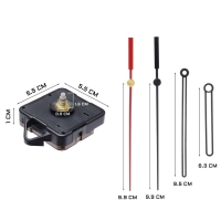 Часовой механизм со стрелками «Соломон-36», плавный ход, шток 16 мм, стрелки 63/95/99 мм Часовой механизм со стрелками «Соломон-36», плавный ход, шток 16 мм, стрелки 63/95/99 мм