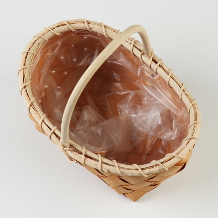 Корзина плетеная, 23,5 x 14 x 9,5 x 12/21 см, секвойя Корзина плетеная, 23,5 x 14 x 9,5 x 12/21 см, секвойя