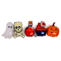 Гирлянда из фольгированных шаров 38" «Хеллоуин», 80 см Гирлянда из фольгированных шаров 38" «Хеллоуин», 80 см