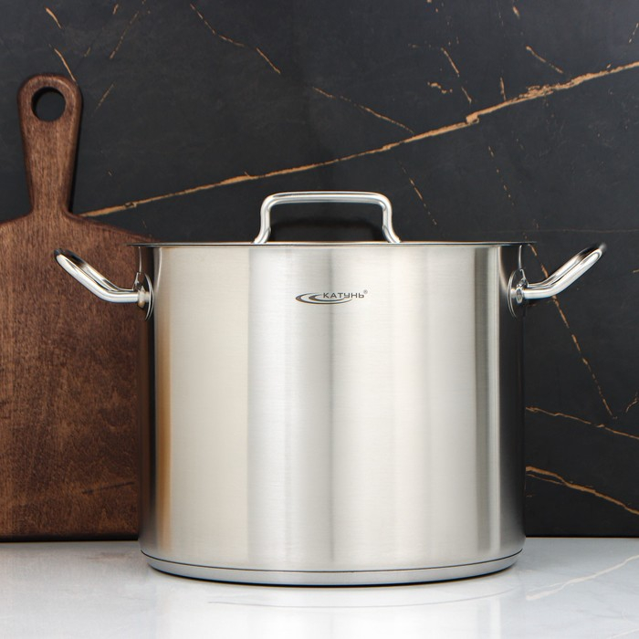 Кастрюля «Общепит», 11 л, d=26 см, h=21 см, капсульное дно, индукция Кастрюля «Общепит», 11 л, d=26 см, h=21 см, капсульное дно, индукция