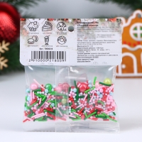 Новый год. Кондитерская посыпка "Ягодный мохито", 20 г Новый год. Кондитерская посыпка "Ягодный мохито", 20 г