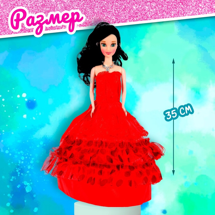 Кукла-модель «Олеся» в бальном платье, МИКС Кукла-модель «Олеся» в бальном платье, МИКС